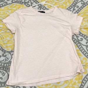 Pink striped top